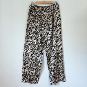Leopard Print Women's Sleepwear Pants